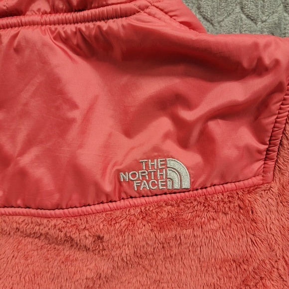 The North Face Oso Hooded Fleece Jacket Long Sleeve Women’s‎ Sz XS Pink Comfort - Picture 13 of 14